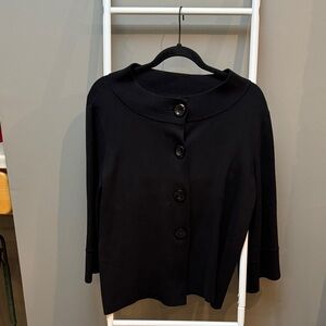 Women’s Black Button-Up Cardigan